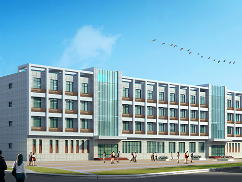Ming tong dormitory building view